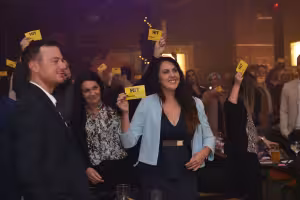 Picture shows the Launchpad awards   an example of event PR that Cannon PR has previously delivered