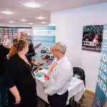 Cannon PR exhibiting at a business show