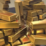 The million pound press release Gold bars reflect amount of orders secured as a result of the story