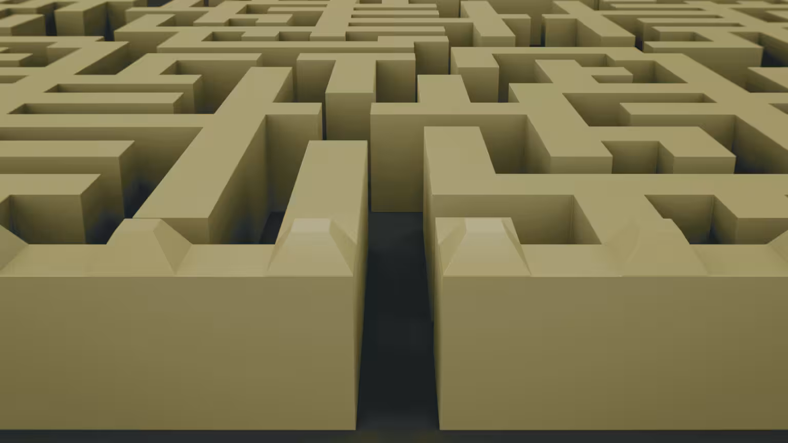 Issues Management illustrated by a complicated maze